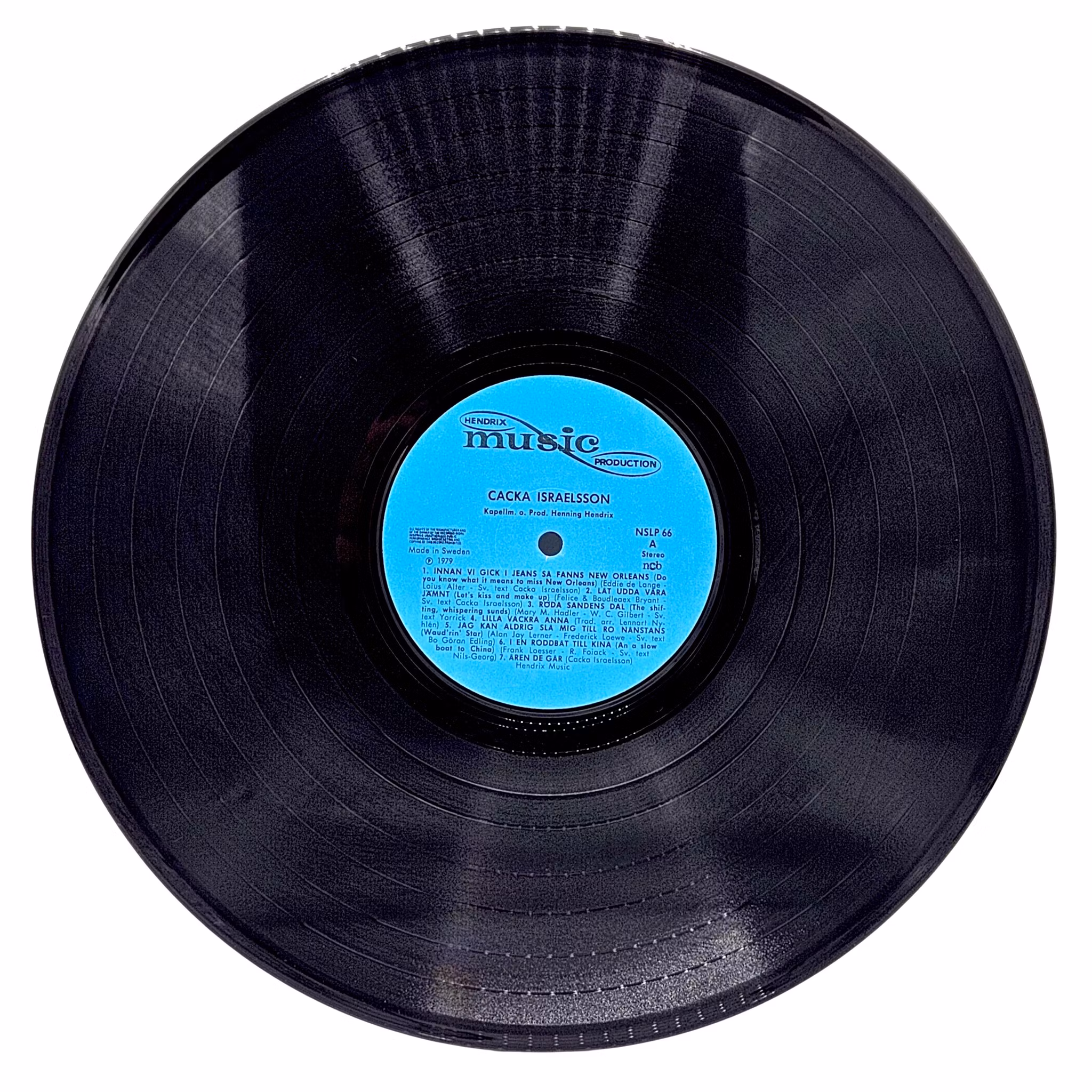 Cacka Israelsson, LP Vinyl