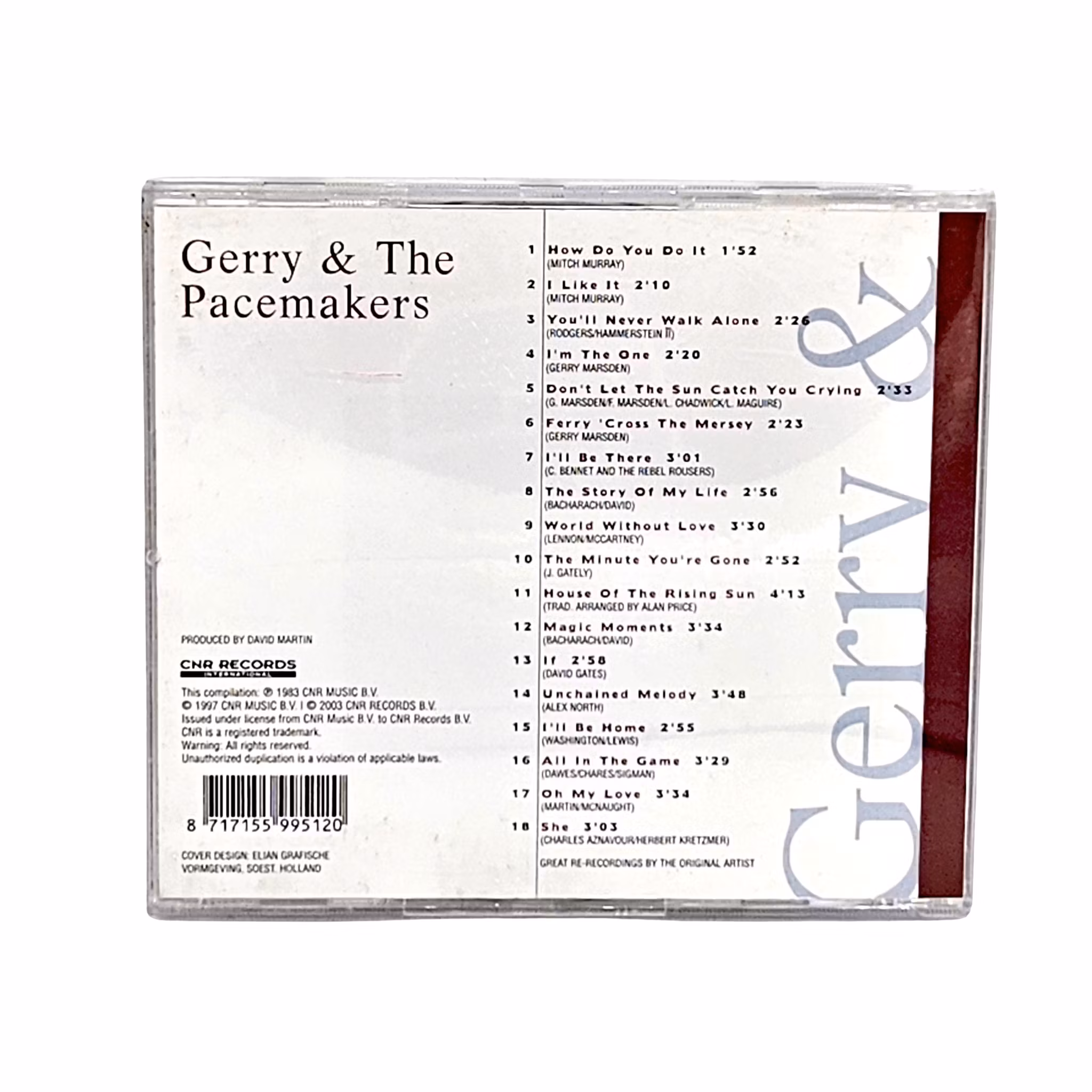 Gerry And The Pacemakers, CD