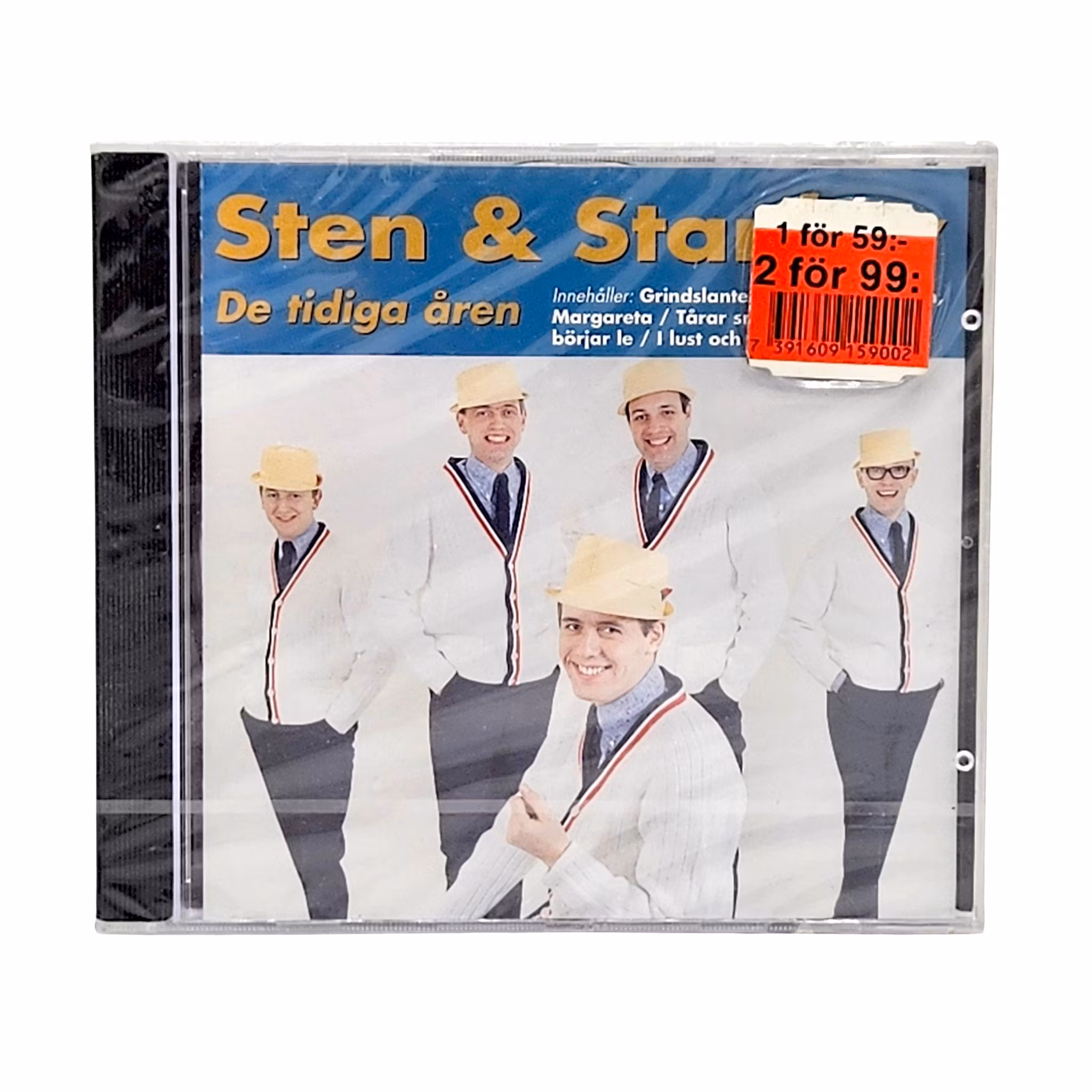 Sten Och Stanley, De Tidiga Åren, CD NY