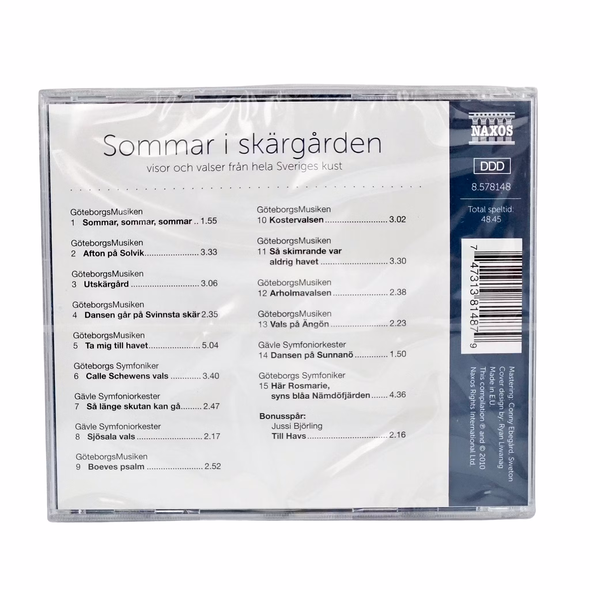 Summer In The Archipelago, CD NEU
