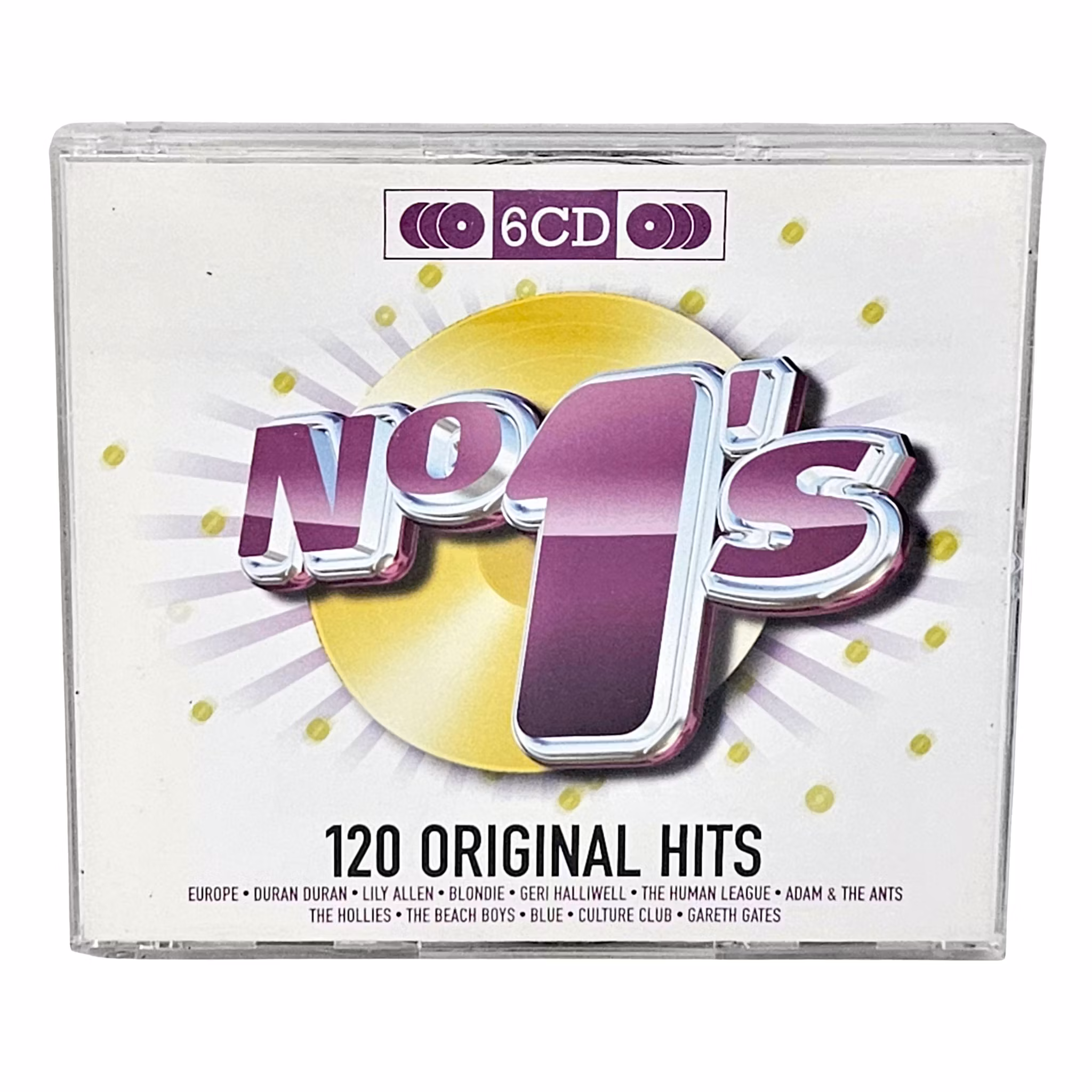 Number 1s, 120 Original Hits, 6 CD