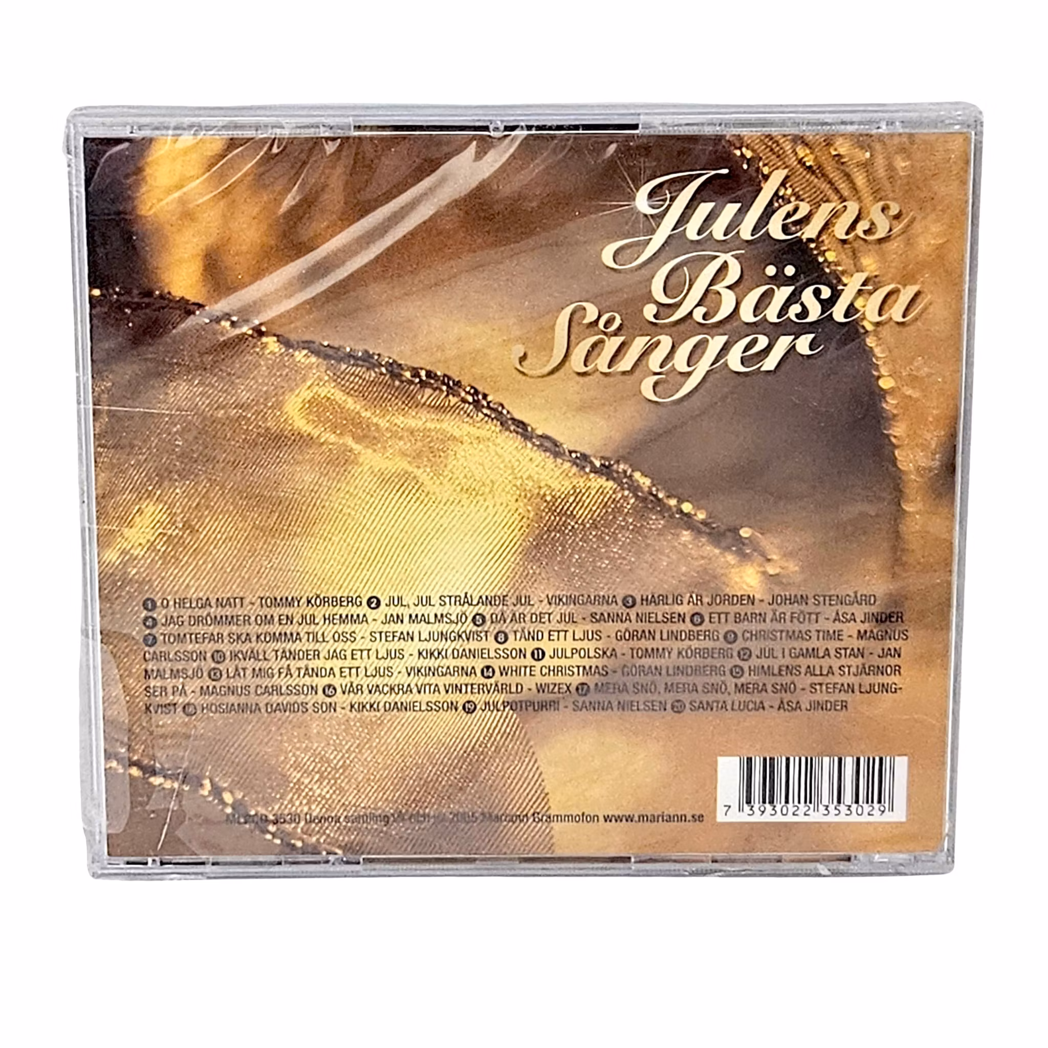 Julens Bästa Sånger, CD NY