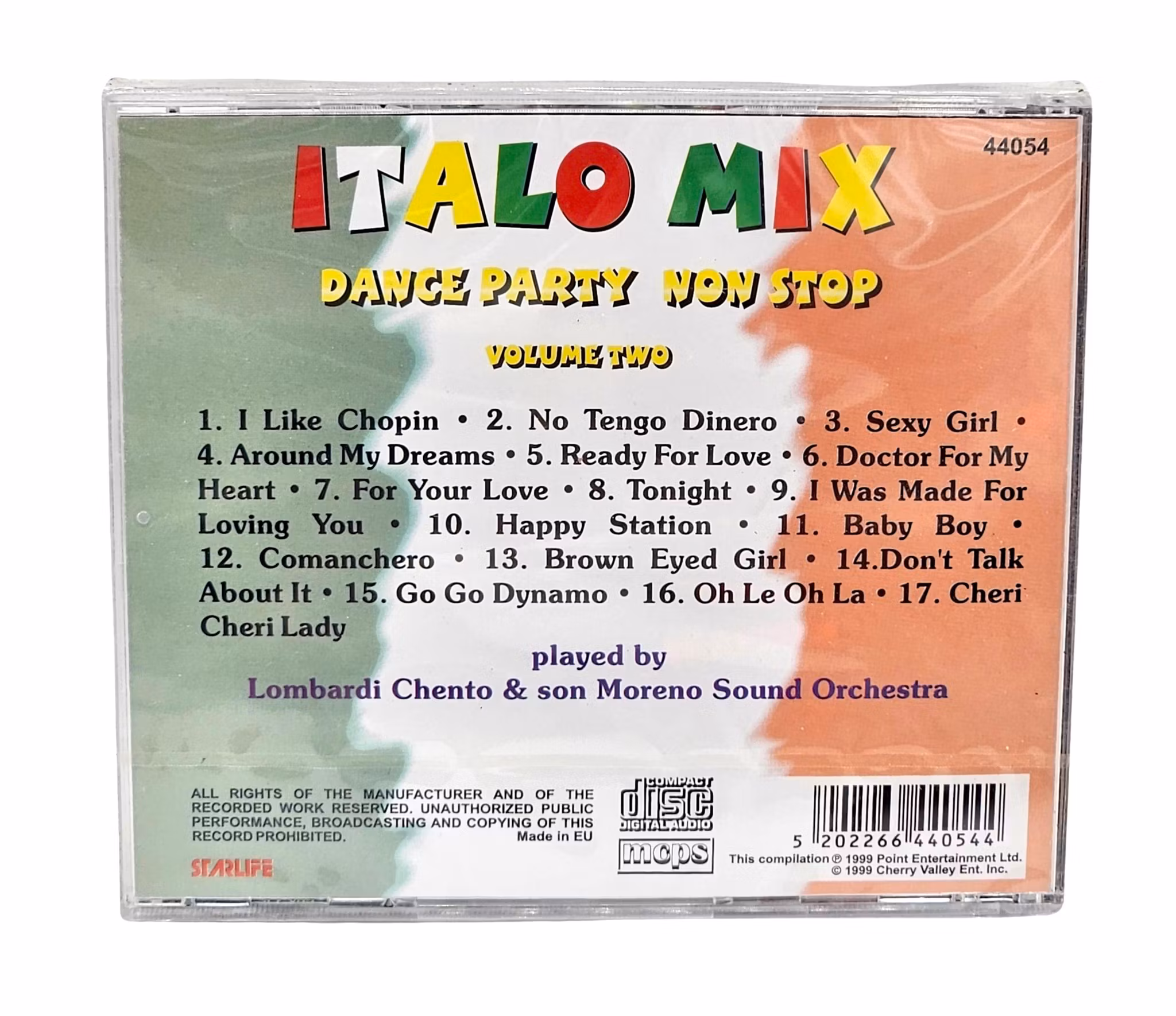 Italo Mix, Volume 2, 2 CD NY