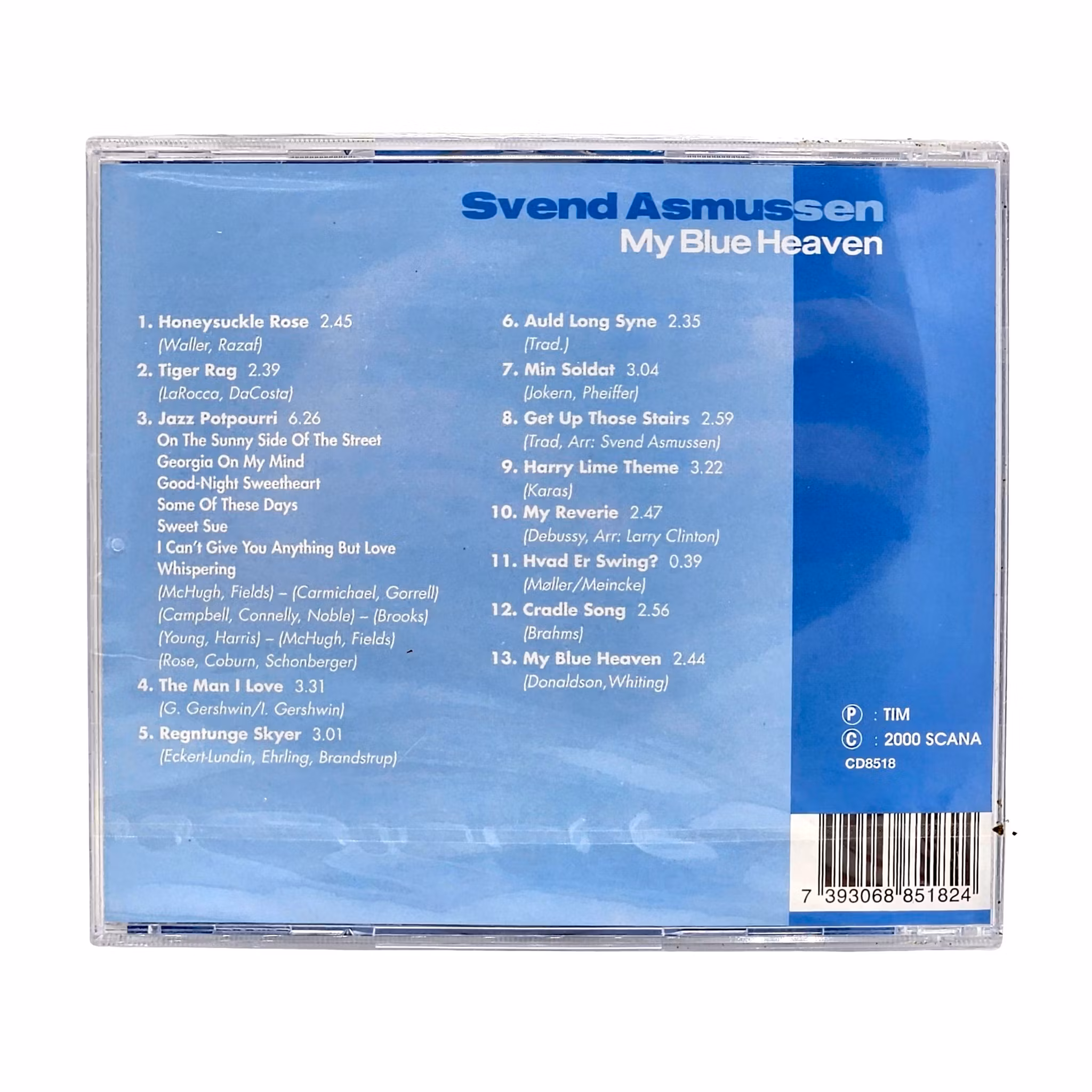 Svend Asmussen, My Blue Heaven, CD NY