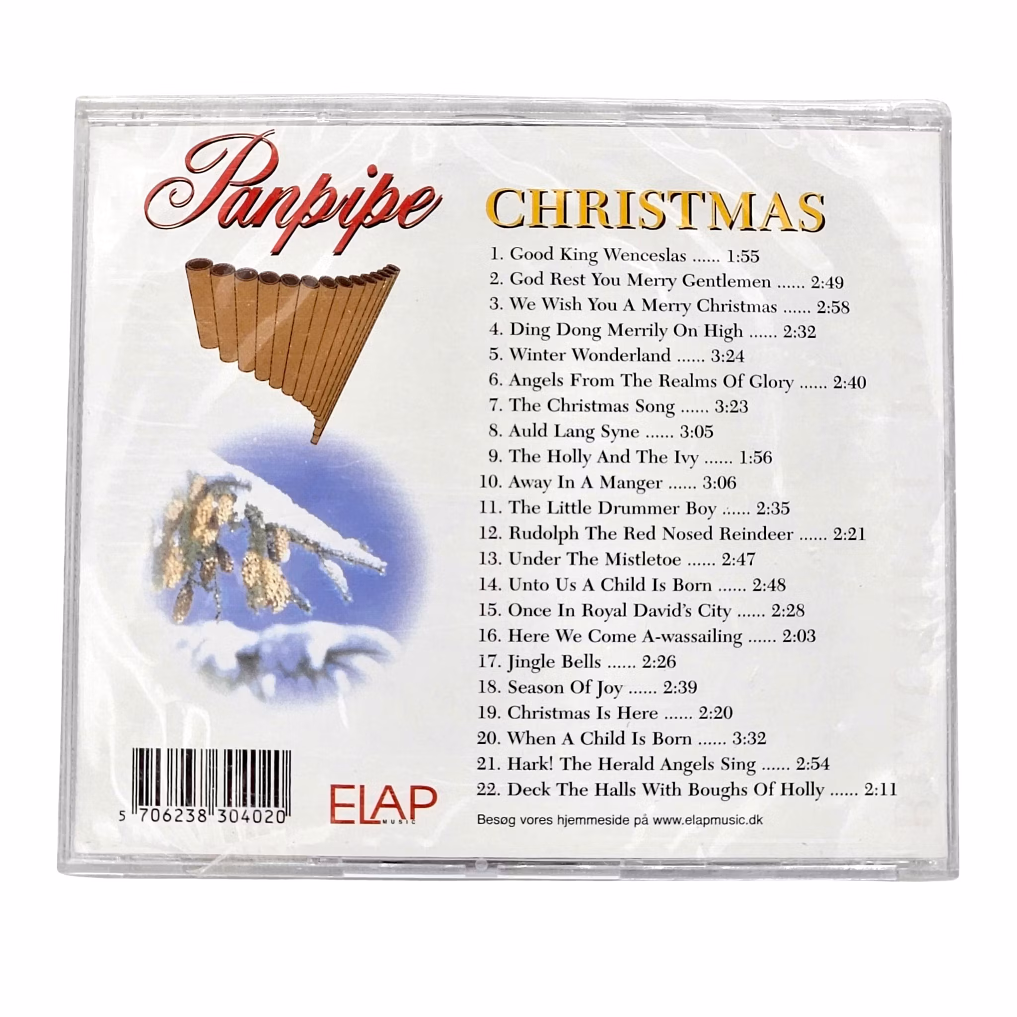 Panpipe Christmas, Evergreens Volume 1, CD NY