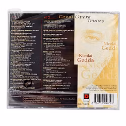 Great Opera Tenors, Nicolai Gedda, 2 CD NY