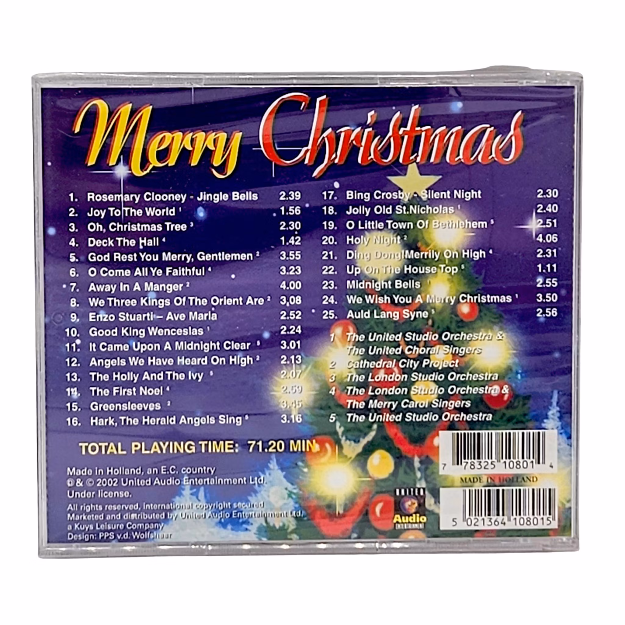 Happy Holidays, Merry Christmas, CD NEW