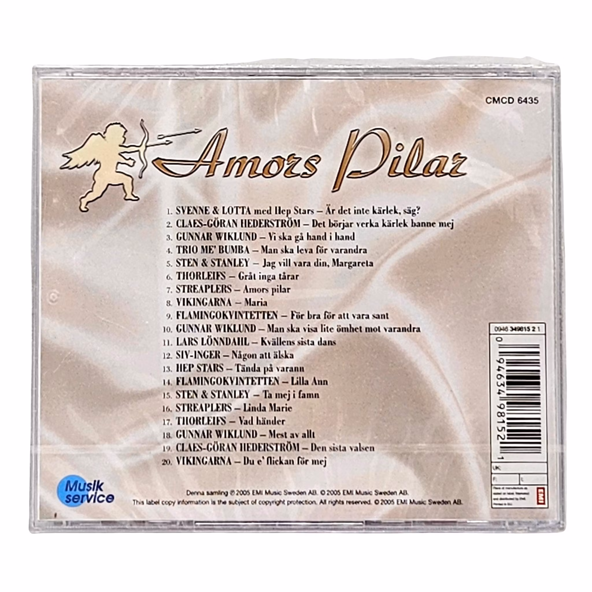 Original Artister, Amors Pilar, CD NY