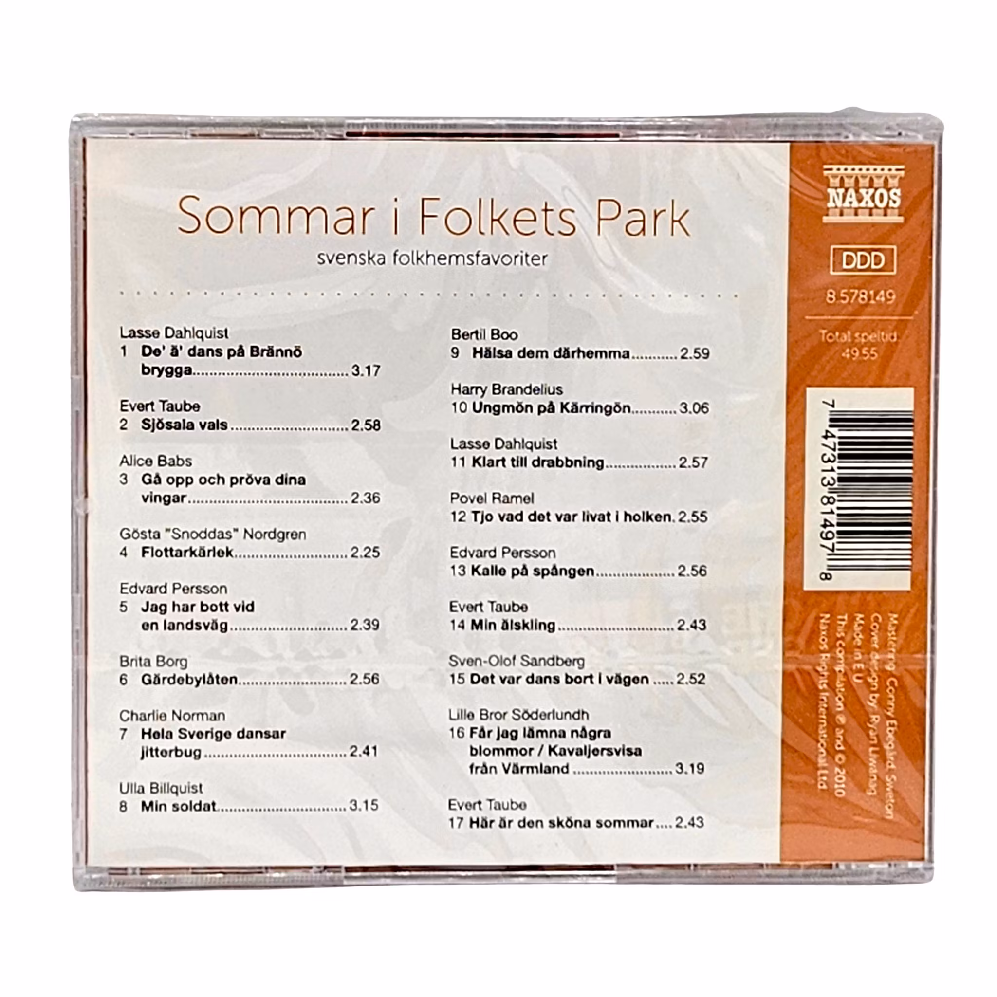 Sommar I Folkets Park, CD NY