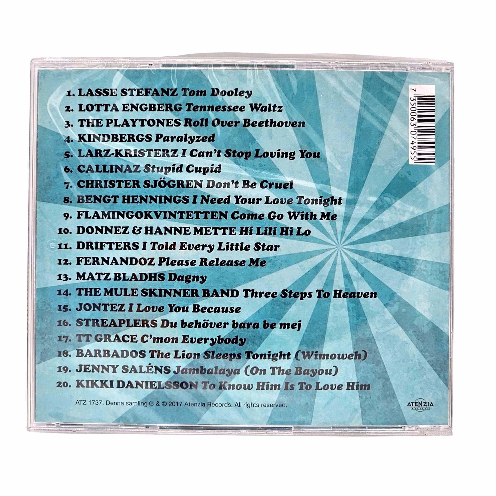 Dansband Hyllar 50 Talet, CD NY