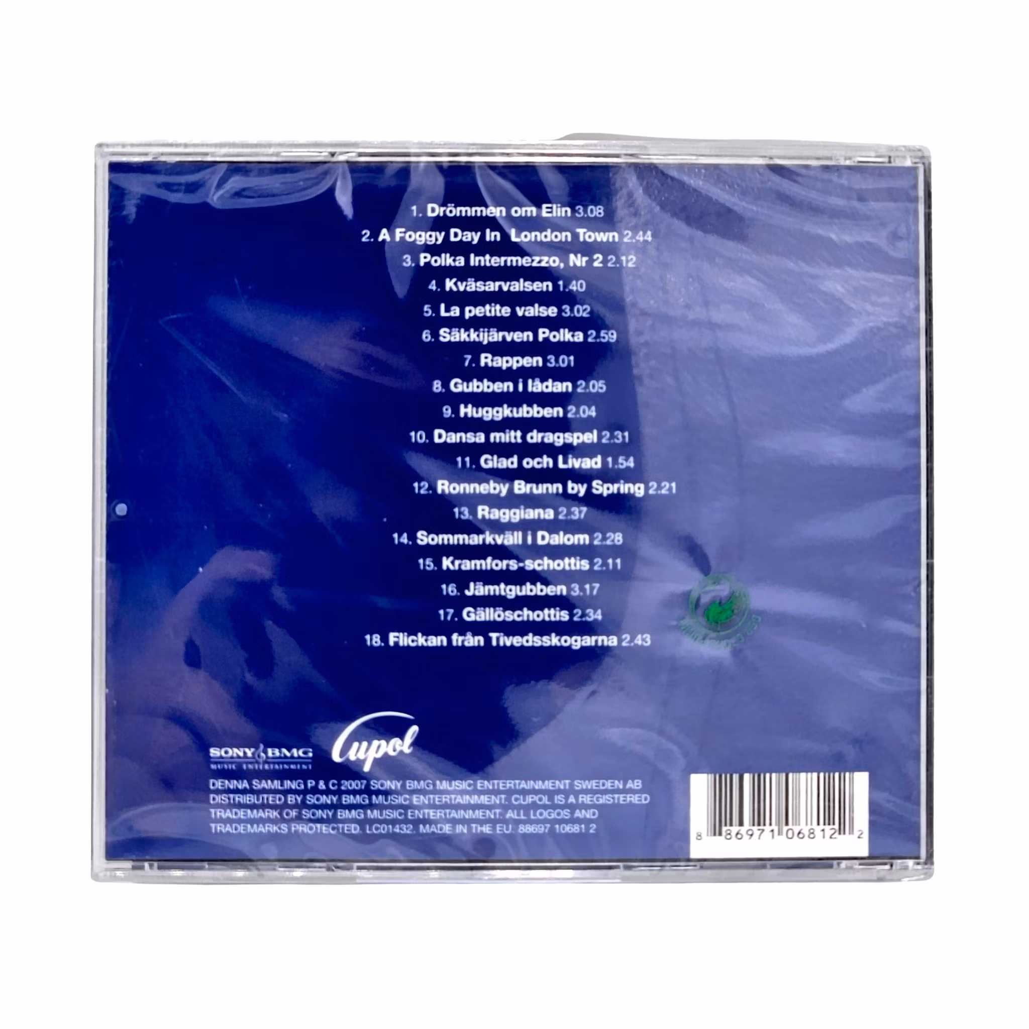 Dragspelskungarna Volym 2, CD NY