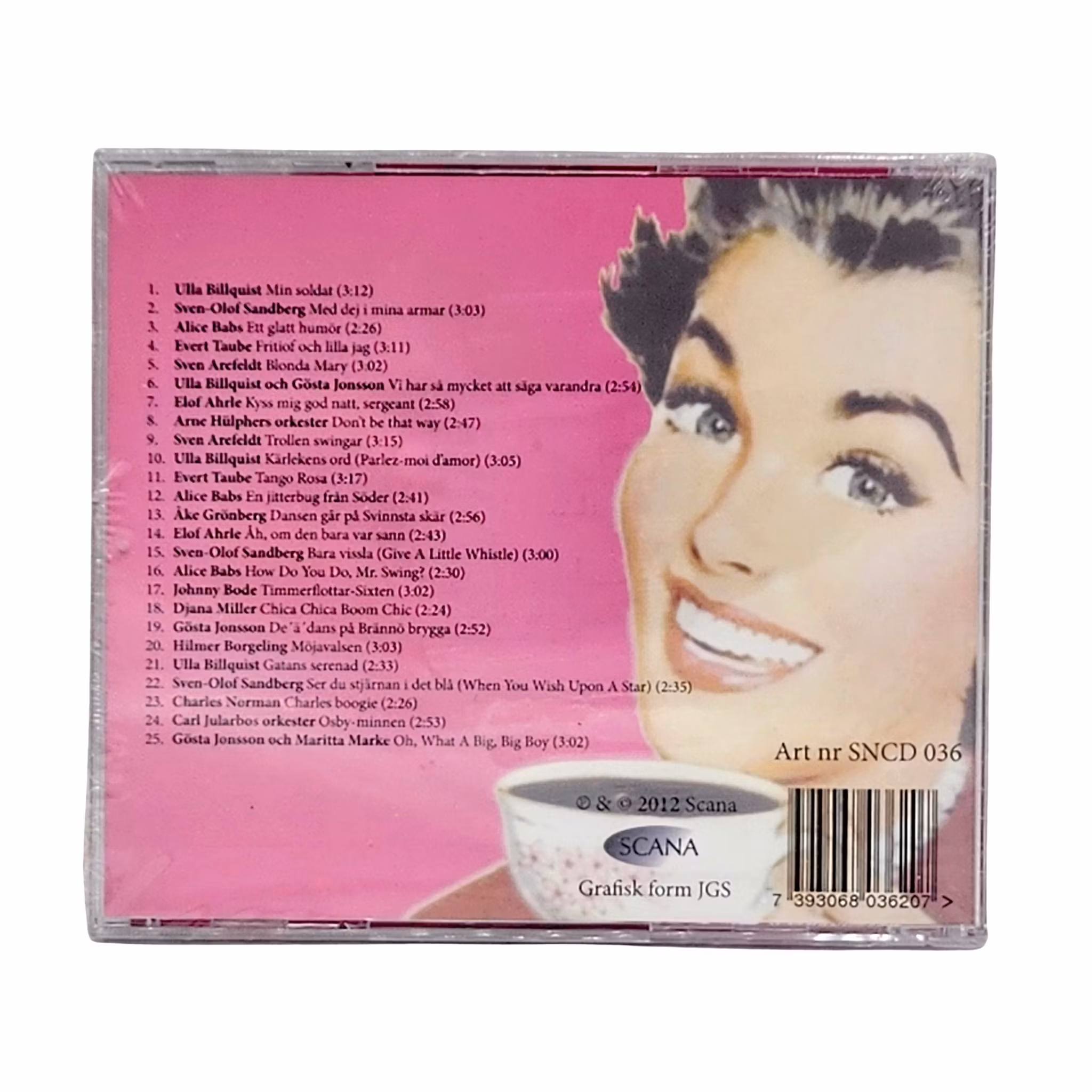 Svensk Schlager, Tango Rosa, CD NY