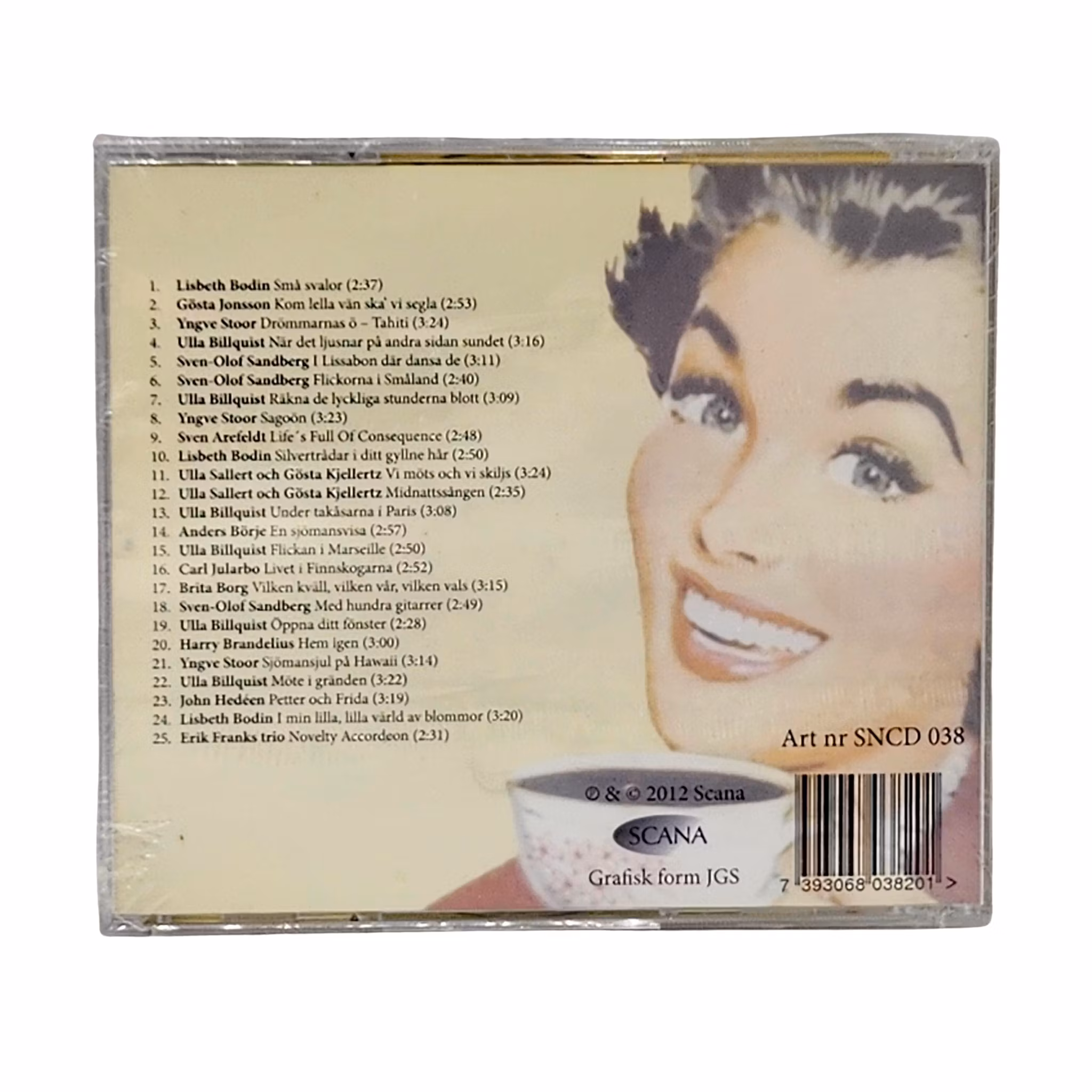 Svensk Schlager, Flickorna I Småland, CD NY