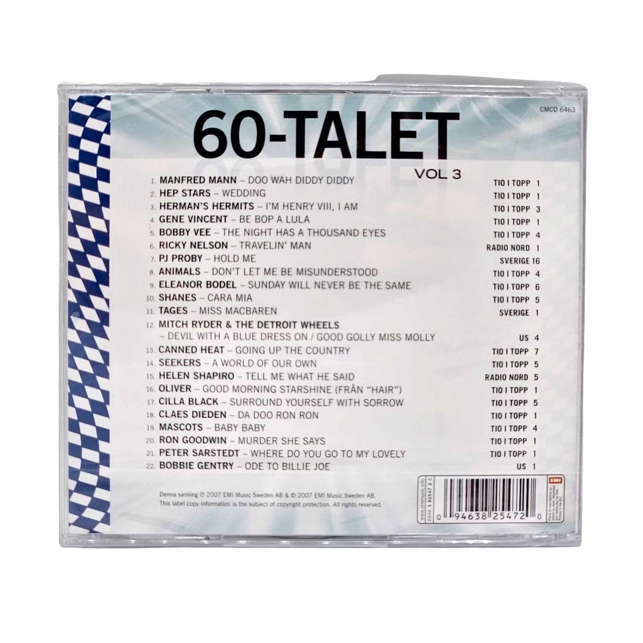 Die Hits aus den Toplisten, 60er Band 3, CD NEU