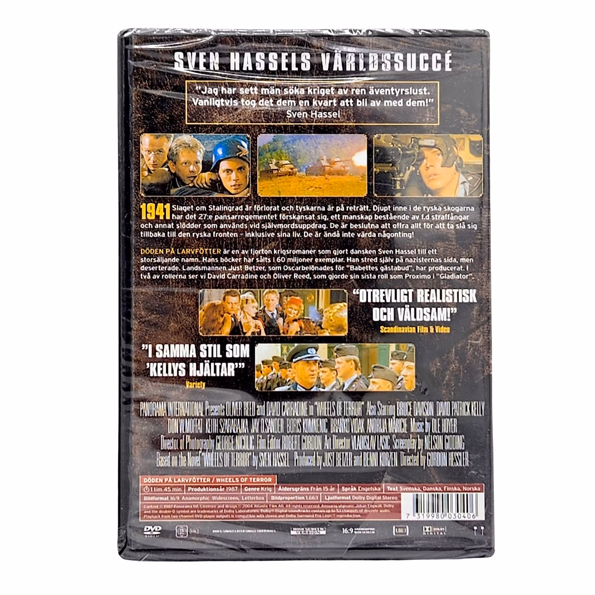 Döden På Larvfötter, DVD NY