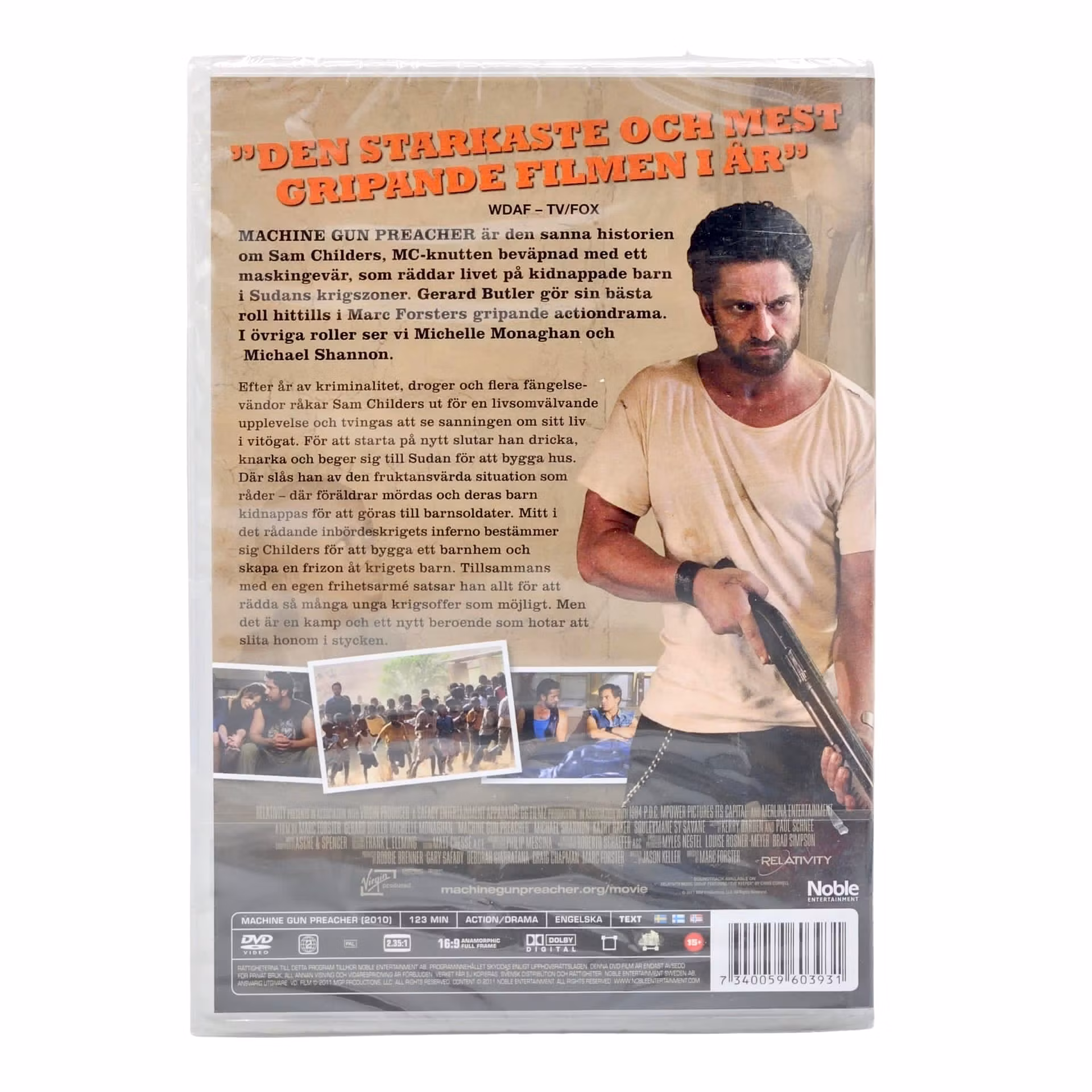 Machine Gun Preacher, DVD NY