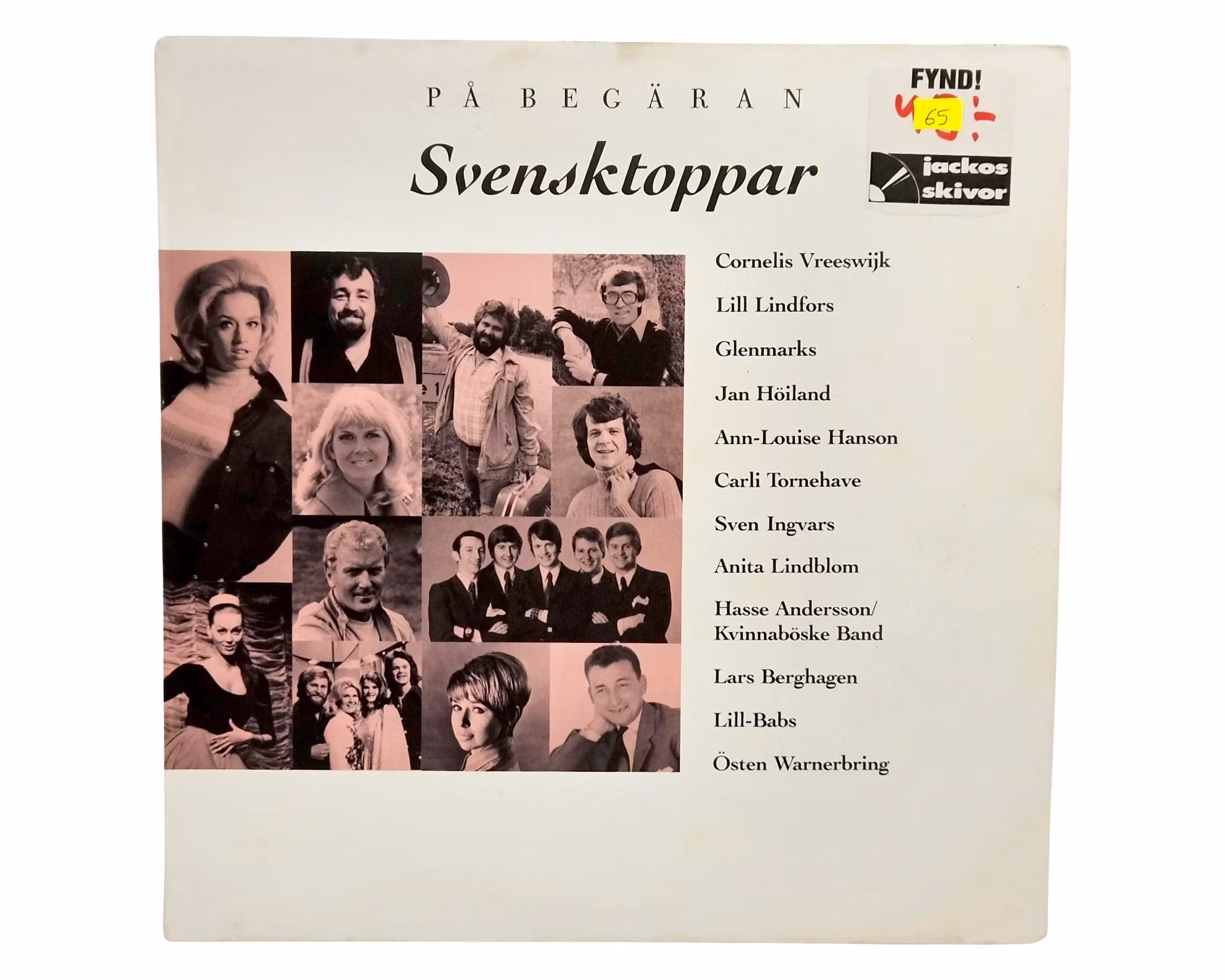 Svensktoppar, På Begäran, Vinyl LP