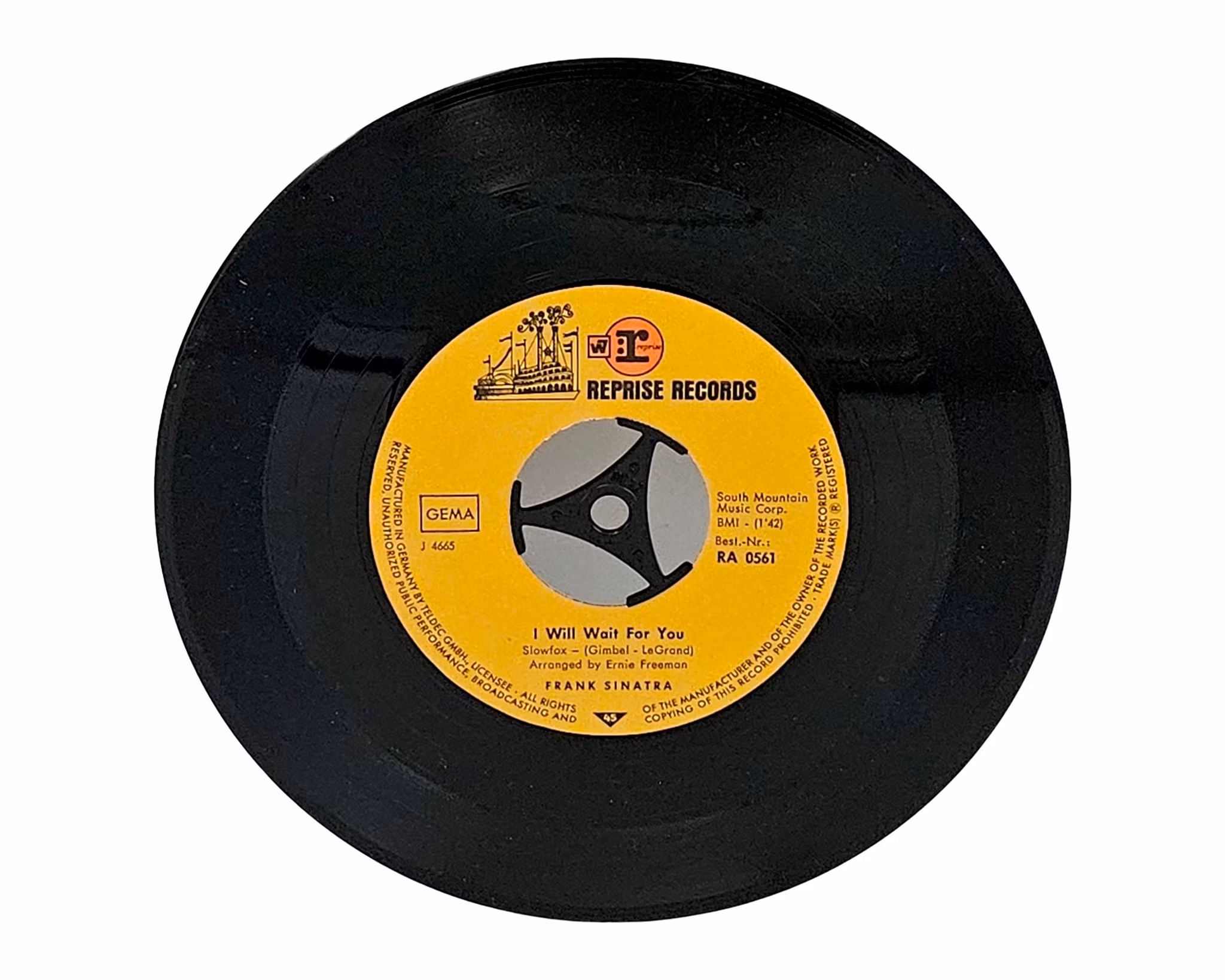 Frank Sinatra, I Will Wait For You, Vinyl Singel