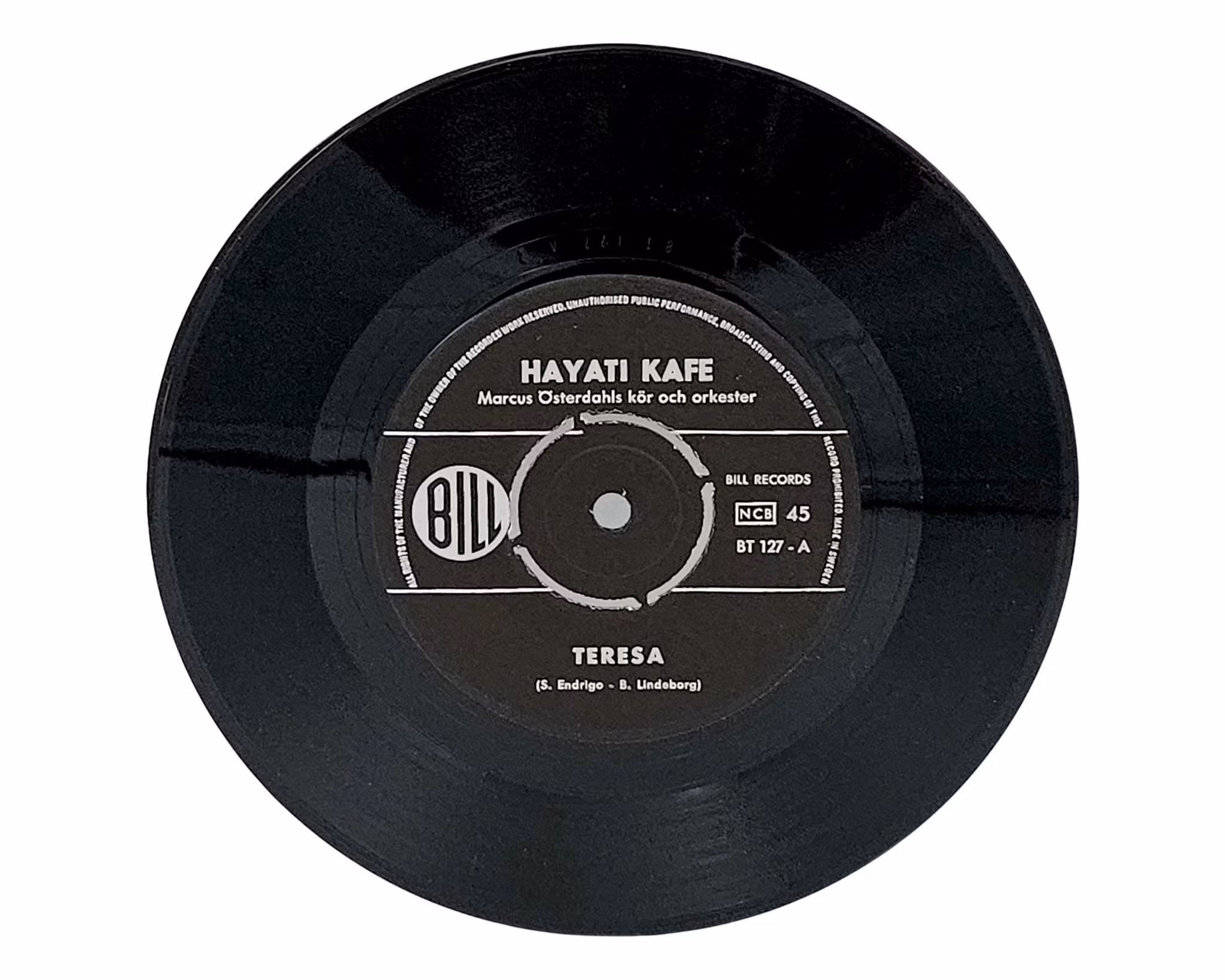 Hayati Kafe, Teresa, Vinyl Singel