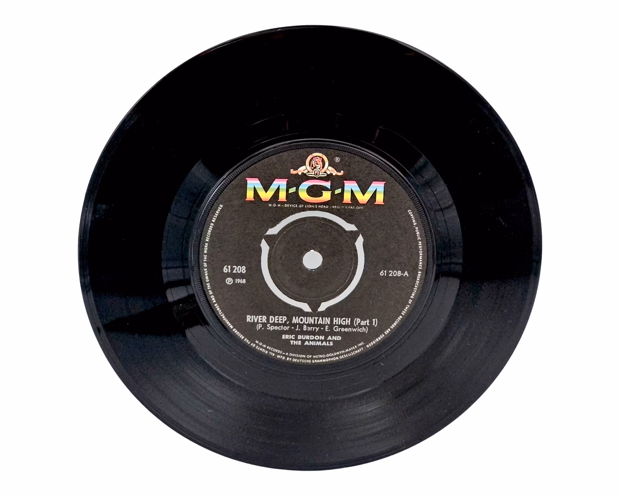 Eric Burdon And The Animals, River Deep Mountain High, Vinyl Singel