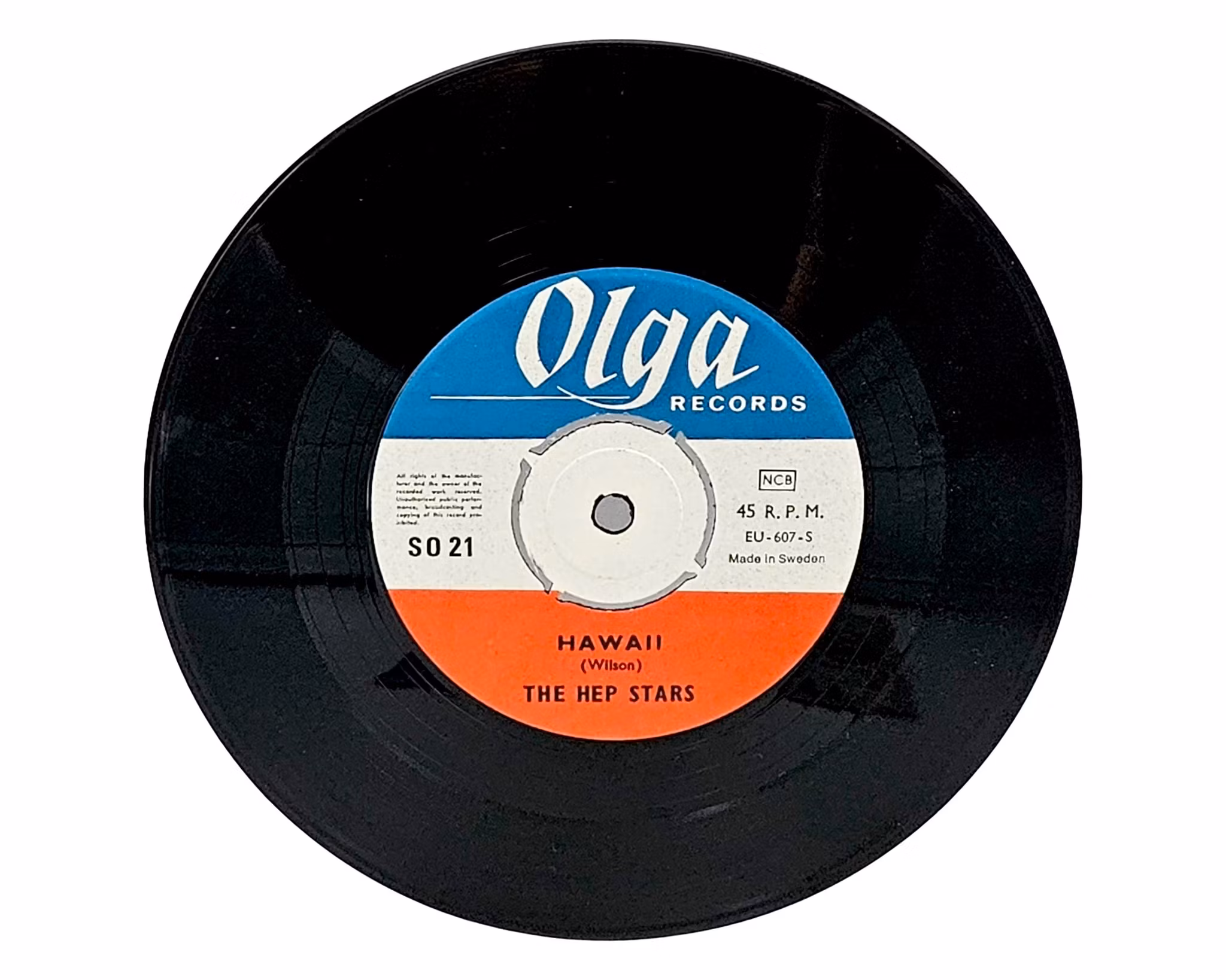 The hep Stars, Hawaii, Vinyl Singel