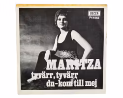 Maritza, Tyvärr Tyvärr, Vinyl Singel