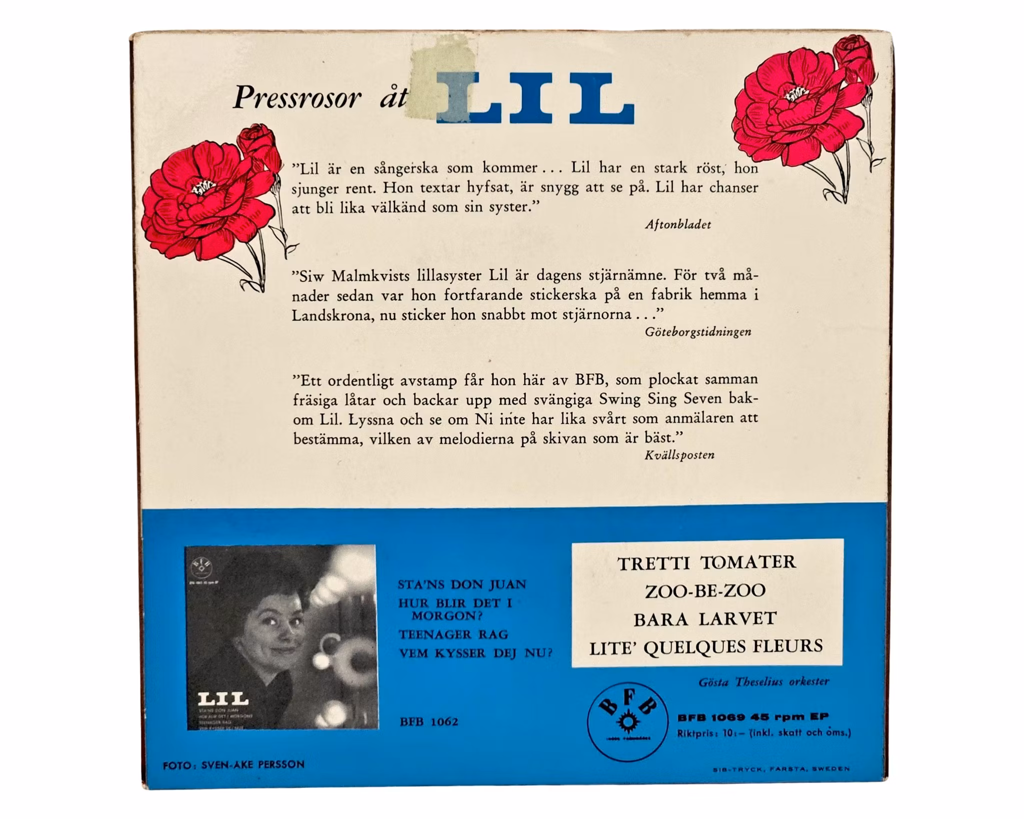 Lil Malmkvist, Tretti Tomater, Vinyl EP