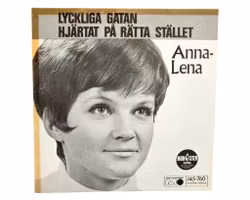 Anna Lena Löfgren, Lyckliga Gatan, Vinyl Singel