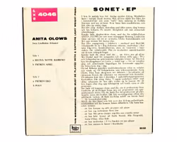 Anita Olows, Buona Notte Bambino, Vinyl Singel