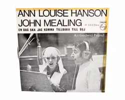 Ann Louise Hanson, Arrivederci Frans, Vinyl Singel