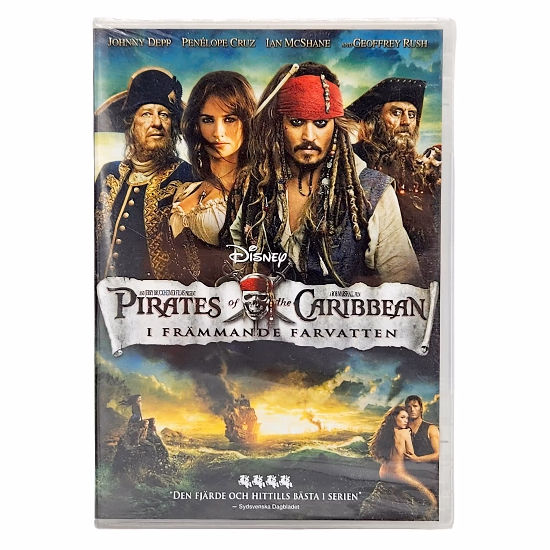 Pirates Of The Caribbean, I Främmande Farvatten, DVD NY