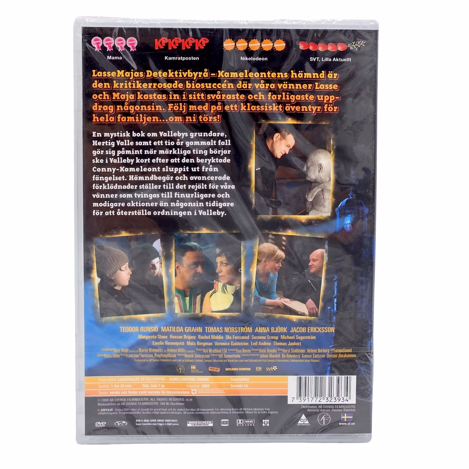 Lasse Majas Detektiv Byrå, Kameleontens Hämnd, DVD NY