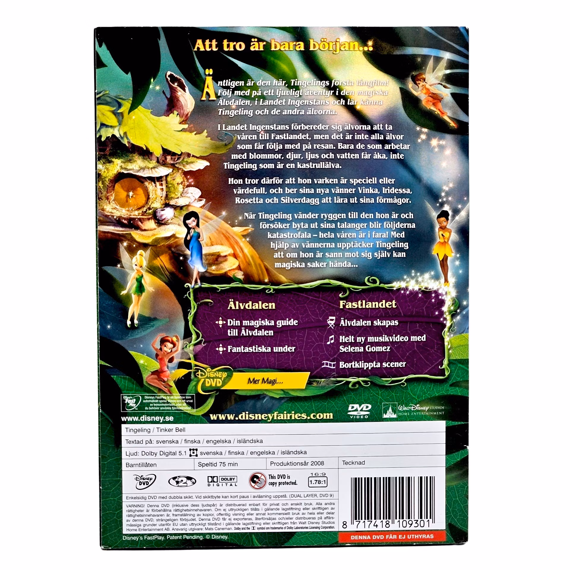 Disney, Tingling, DVD NEW