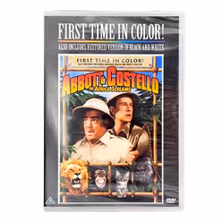 Abbott Och Costello, In Africa Screams 1949, DVD NY