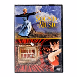 Sound Of Music Och Moulin Rouge, DVD NY
