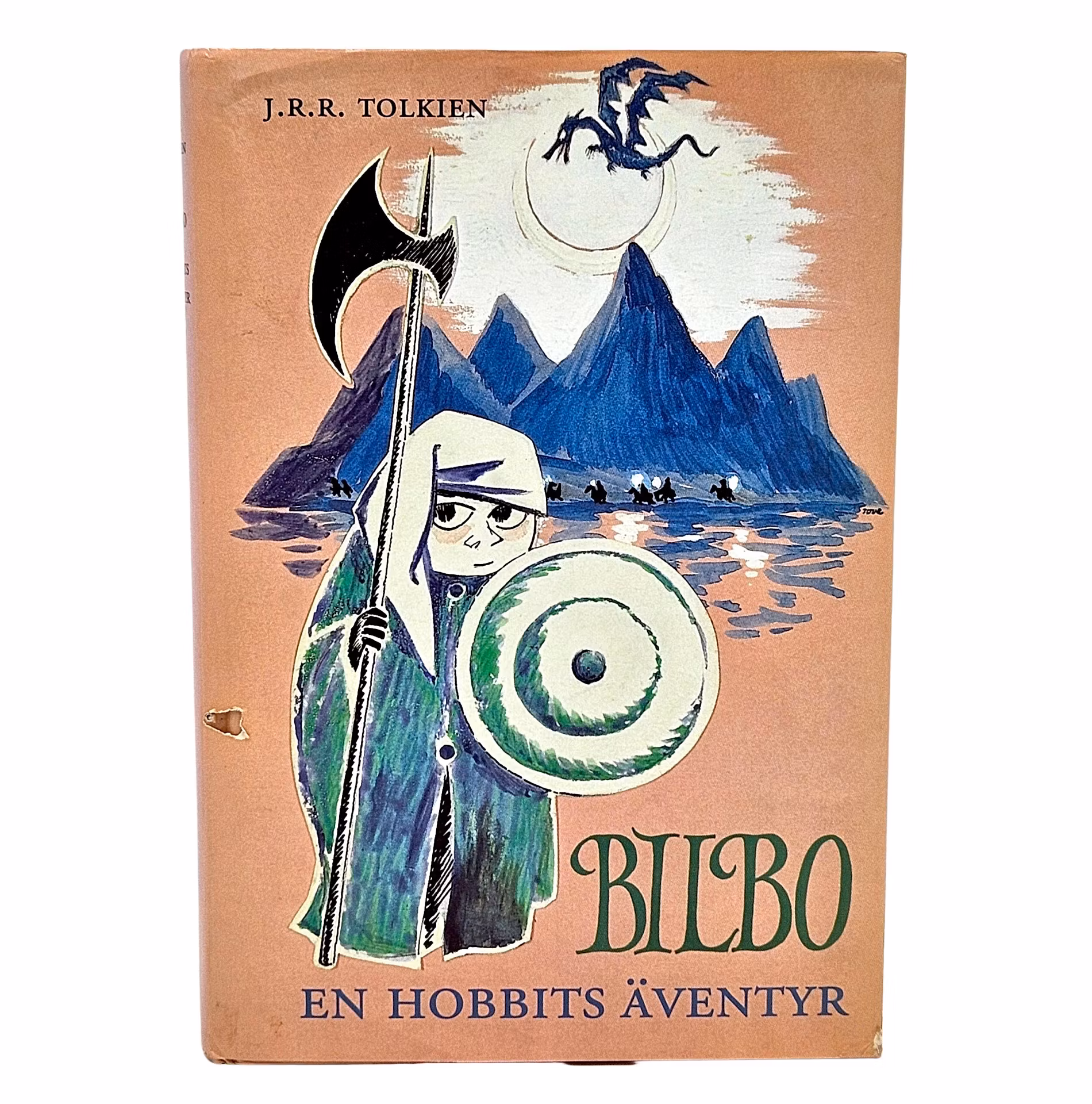 JRR Tolkien Bilbo, Buch "Ein Hobbits Abenteuer“ 1994, illustriert von Tove Jansson
