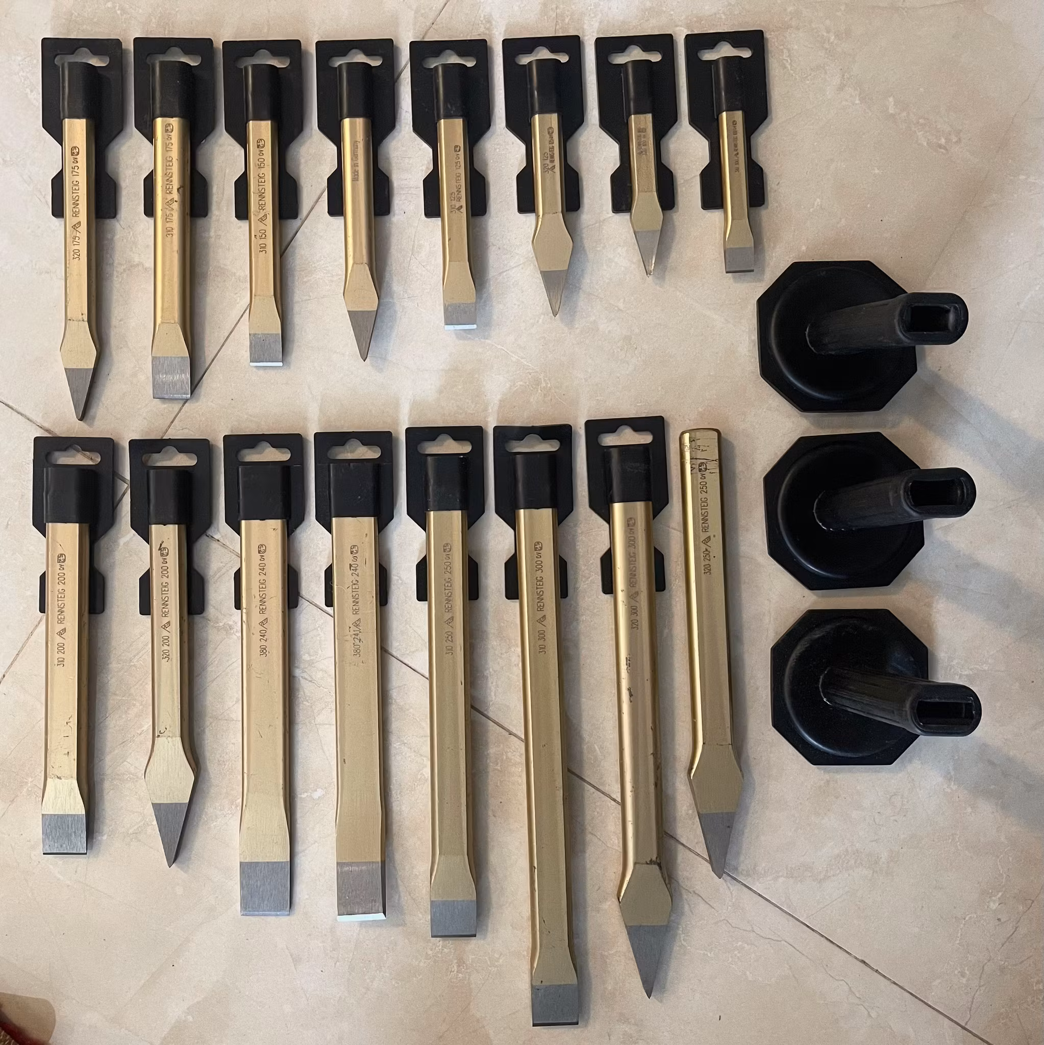 16 St Rennsteig verktyg handmejsel, Oanvänt