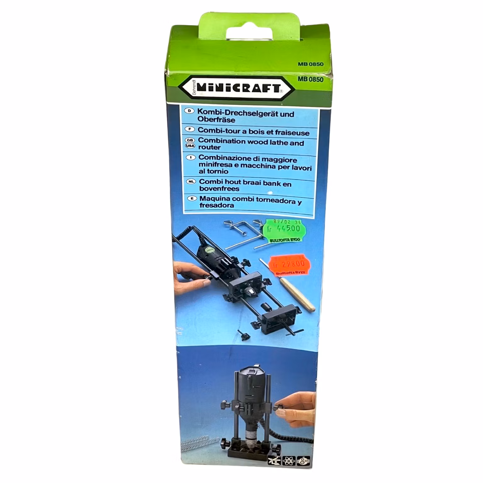 Minicraft portalborrstativ