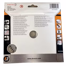 Diamantkapskiva Dronco S3 turbo