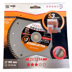 Diamantkapskiva Dronco S3 turbo