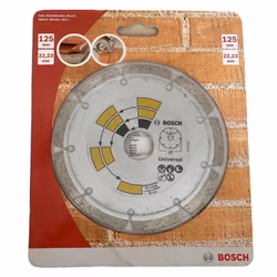 Bosch Universal skiva 125 mm 22,23 mm