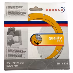 Dronco Quality ST 5, Diamantkapskiva