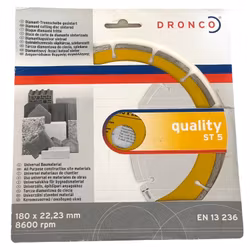 Dronco Quality ST 5, Diamantkapskiva