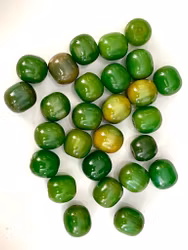 Gammal bakelit pärlor 59 gram