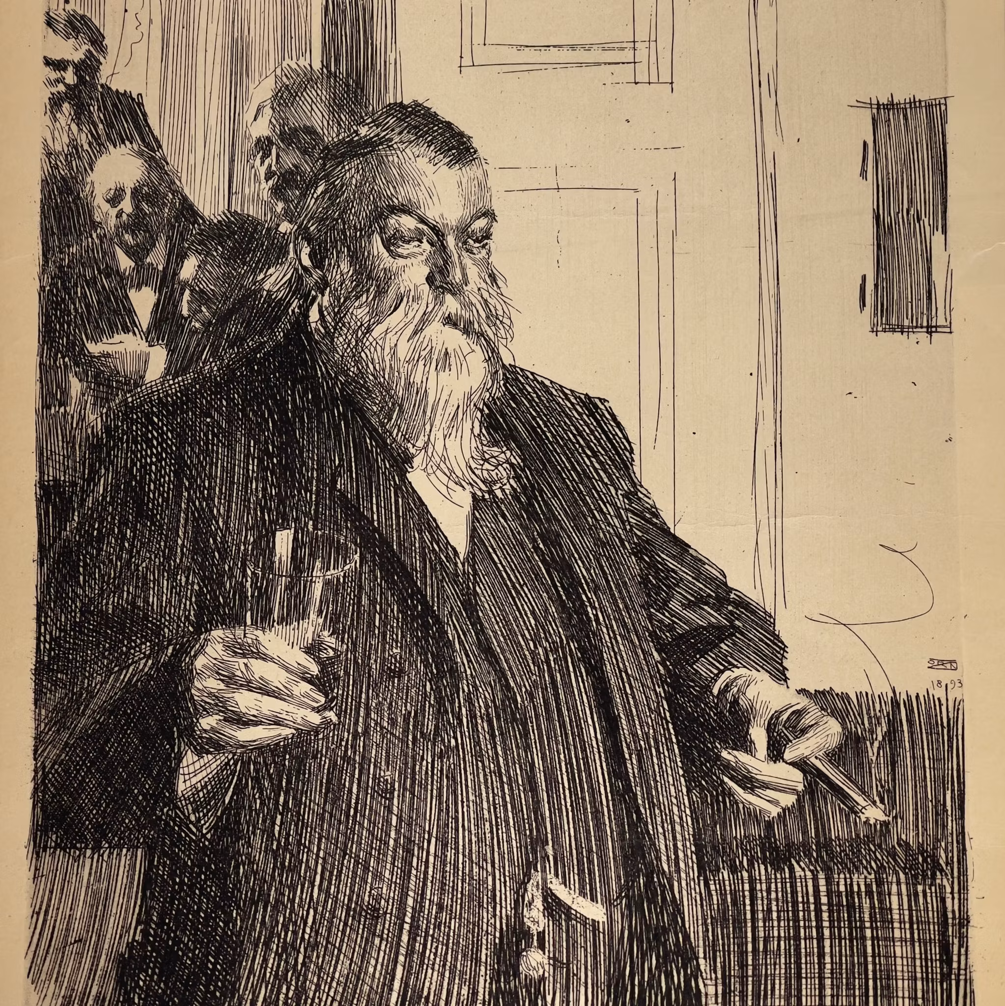 Anders Zorn (Suecia 1860-1920) Un cuenco en Idun II