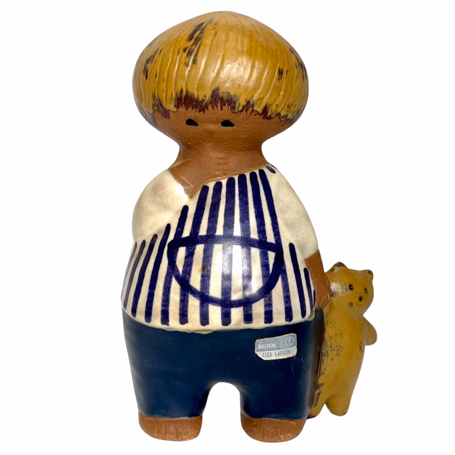 Lisa Larson figurin stengods, Malin, Gustavsberg