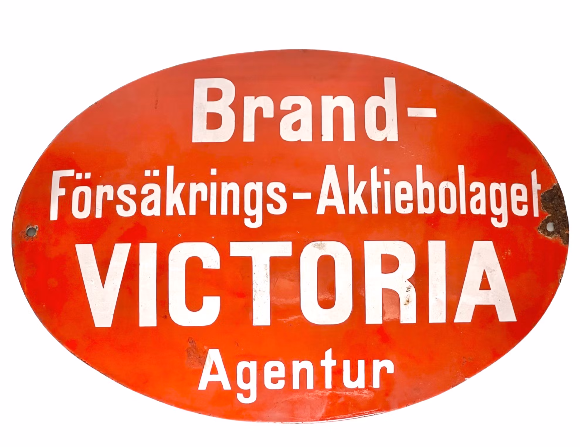 SKYLT, Brand försäkrings-Aktiebolaget VICTORIA Agentur