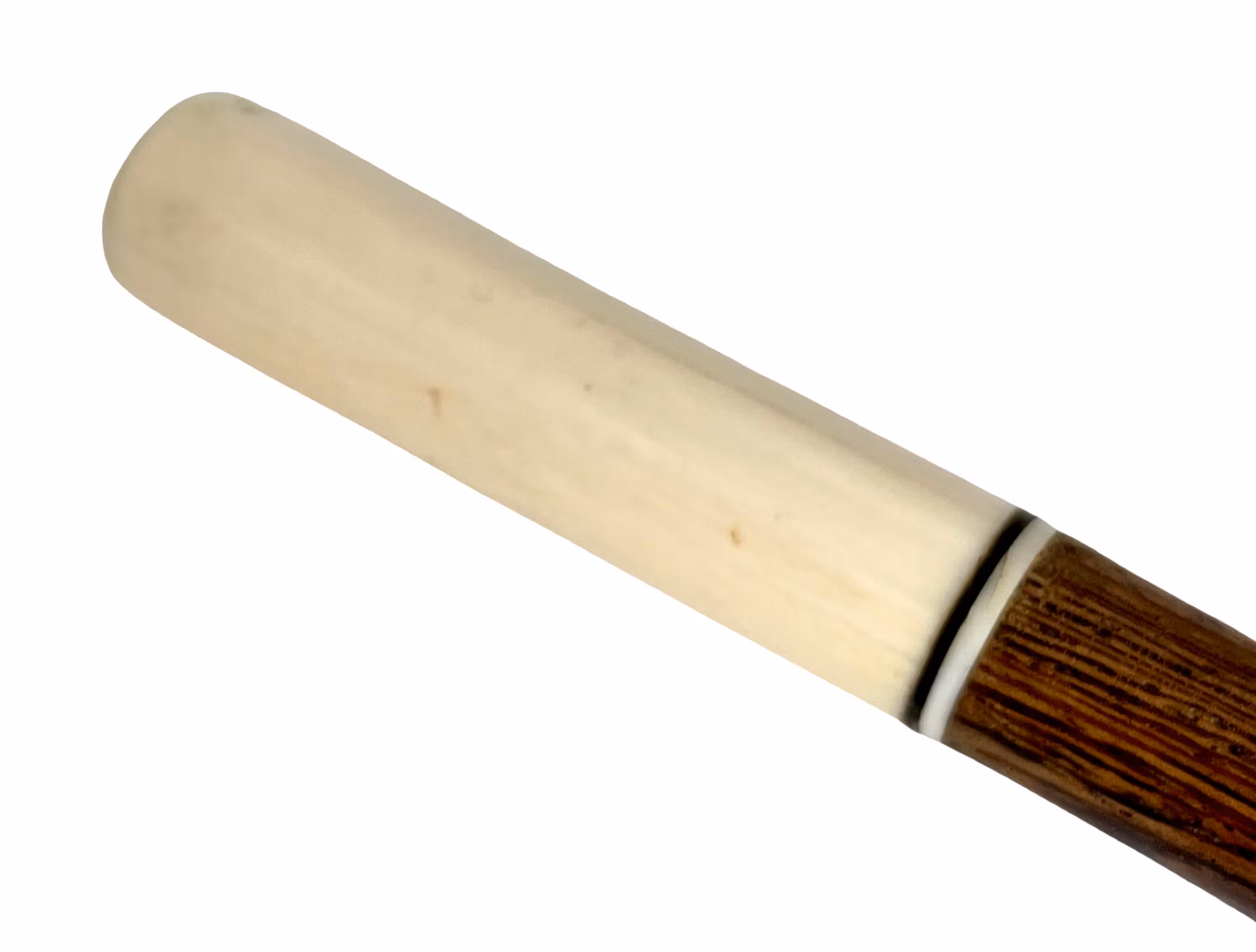 Stab aus Elfenbein und Holz, Anfang des 20. Jahrhunderts