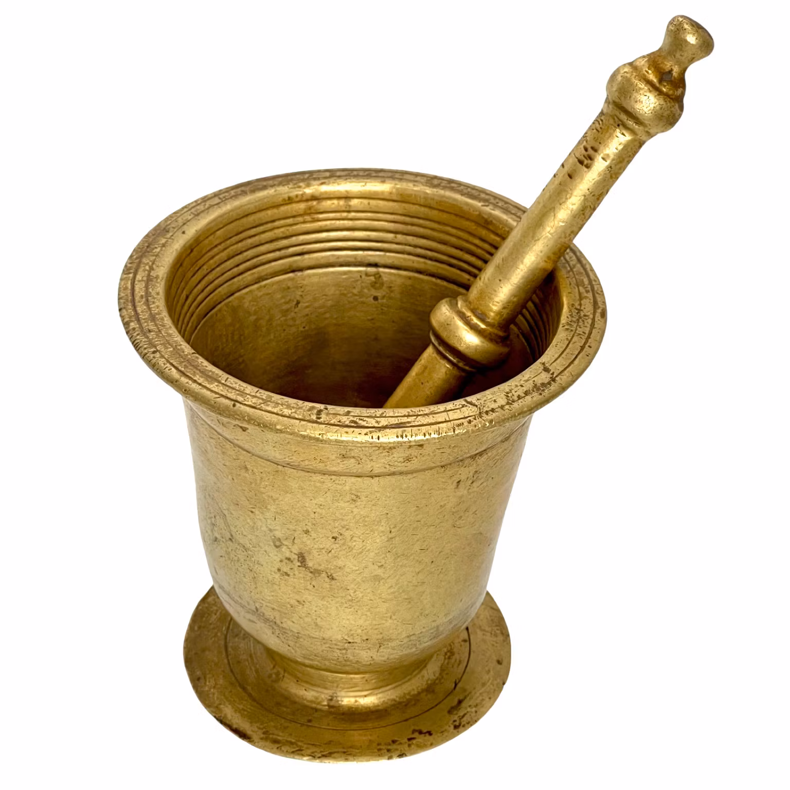 Mørtel med stød, Messing, 1700-tallet