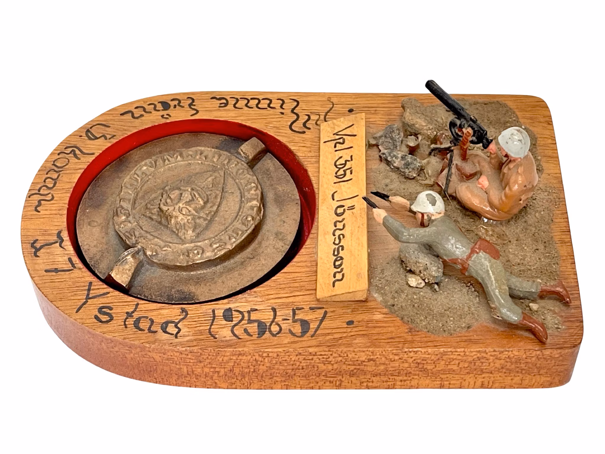 Minne från kamp, Ystad 1956-57